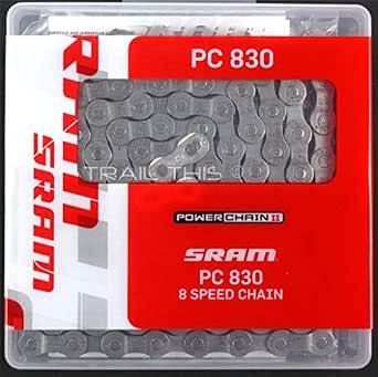 SRAM Pc-850 678 Speed Chain Gray/Black with PowerLink