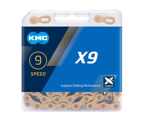 KMC X9 9 Speed 116L MTB Mountain Bike Bicycle Chain for Sram