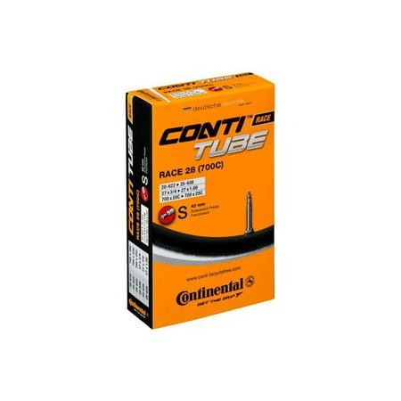 Continental Bicycle Tire Tube, 700c x 18mm-25mm, Presta Valve, 42mm Stem