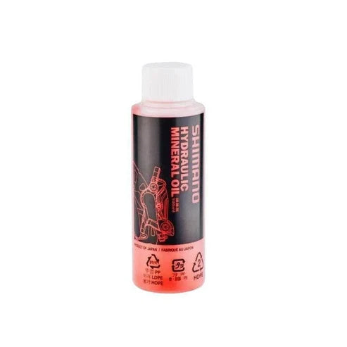Shimano Mineral Brake Oil 3.4oz (100ml) Pour Pink